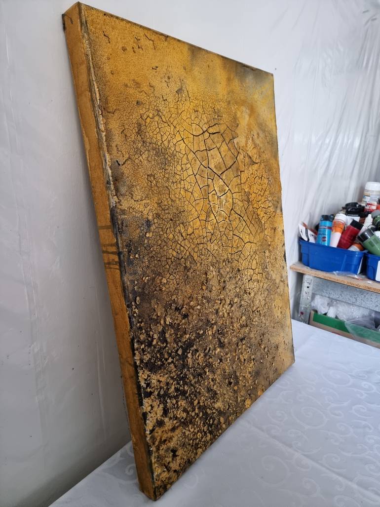 Original Minimalism Abstract Painting by Martina Hartusch