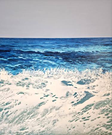 Print of Modern Seascape Paintings by Martina Hartusch