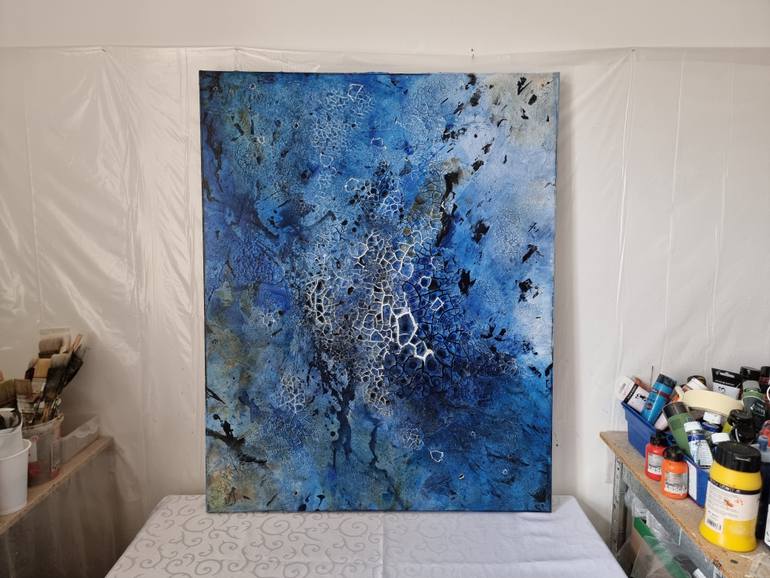 Original Modernism Abstract Painting by Martina Hartusch