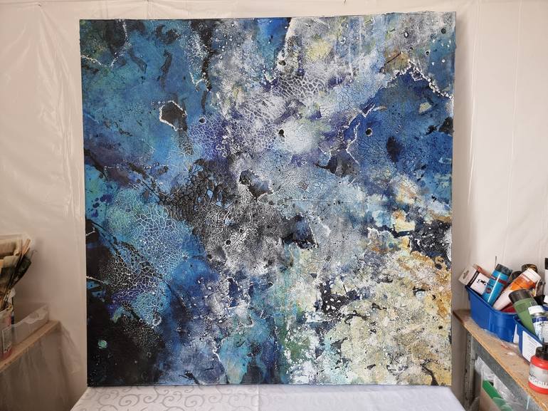 Original Contemporary Abstract Painting by Martina Hartusch