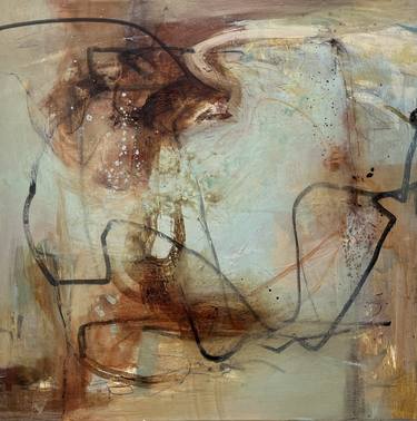 Original Abstract Expressionism Abstract Painting by Pam Austin