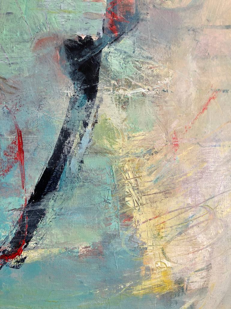 Original Abstract Expressionism Abstract Painting by Pam Austin