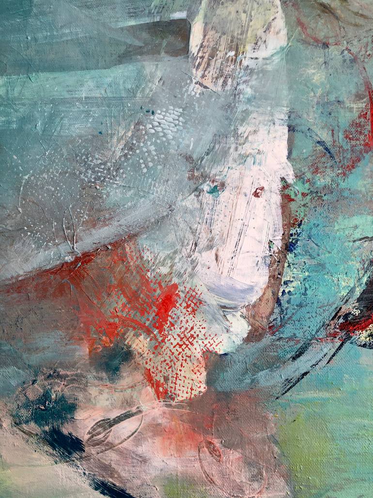 Original Abstract Expressionism Abstract Painting by Pam Austin