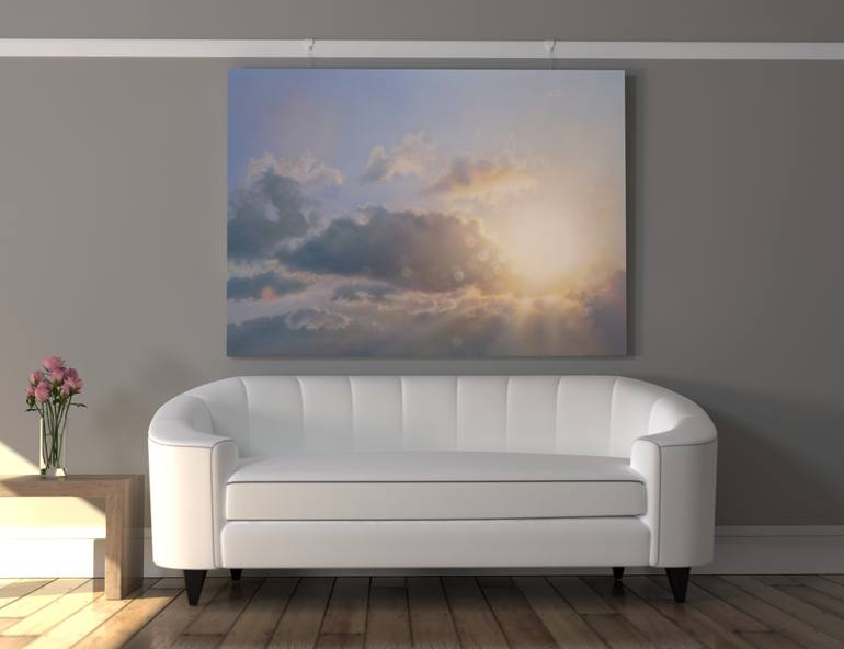 Original Photorealism Landscape Painting by David Tracey