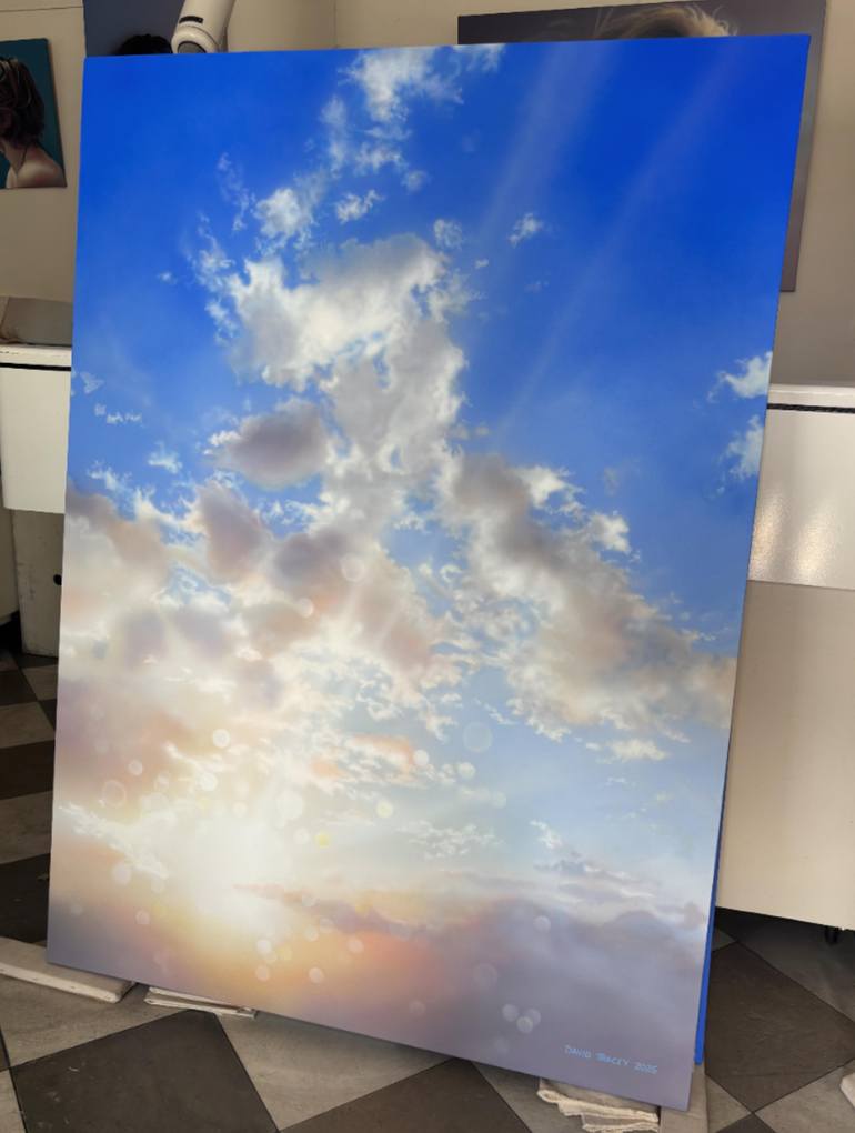 Original Photorealism Landscape Painting by David Tracey