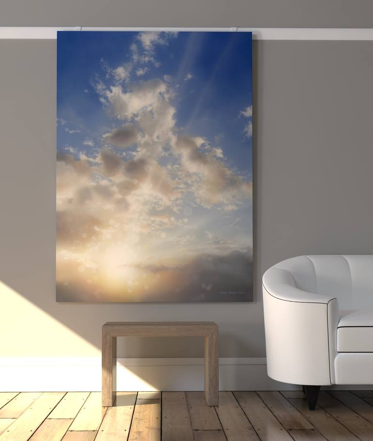 Original Photorealism Landscape Painting by David Tracey