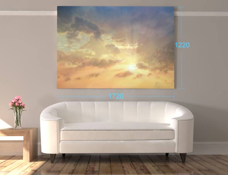 Original Photorealism Light Painting by David Tracey