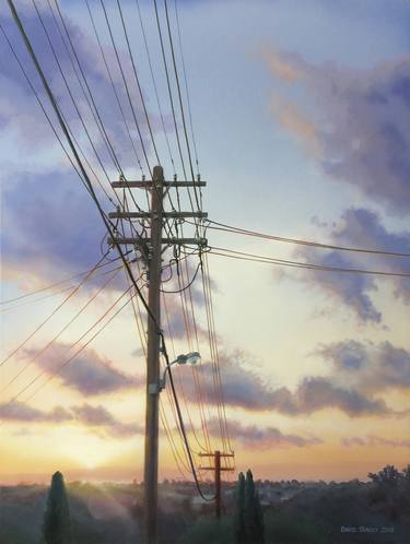 Print of Photorealism Landscape Paintings by David Tracey