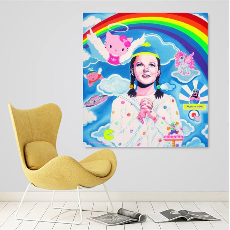 Original Pop Art Pop Culture/Celebrity Painting by Super Pop Boy - Berlin