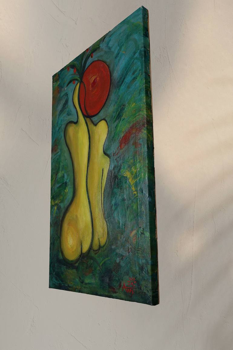 Original Contemporary Love Painting by Arpi Soleil