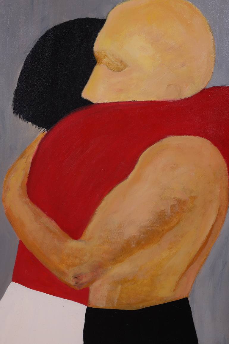 Original Contemporary Love Painting by Arpi Soleil