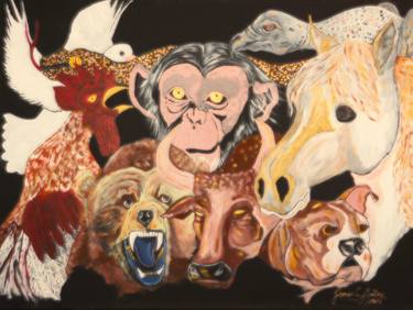 Original Conceptual Animal Paintings by James Bailey