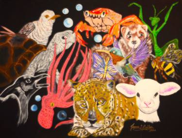 Original Conceptual Animal Paintings by James Bailey