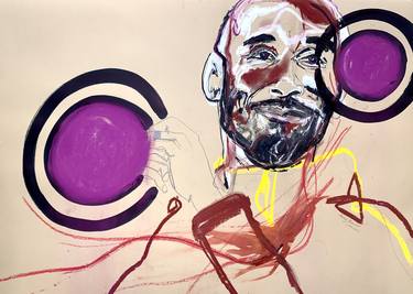 Kobe Bryant 8-24 Painting by Fabi Stenzel