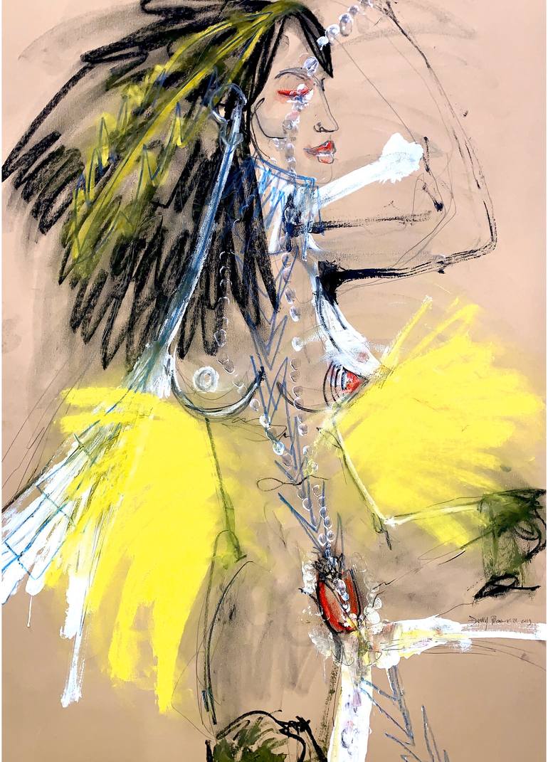 Print of Figurative Erotic Painting by Danvy Pham