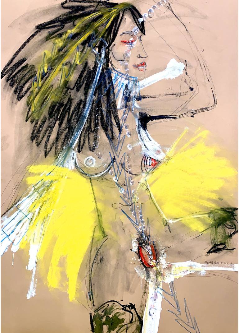 orgasmic shaman Painting by Danvy Pham | Saatchi Art