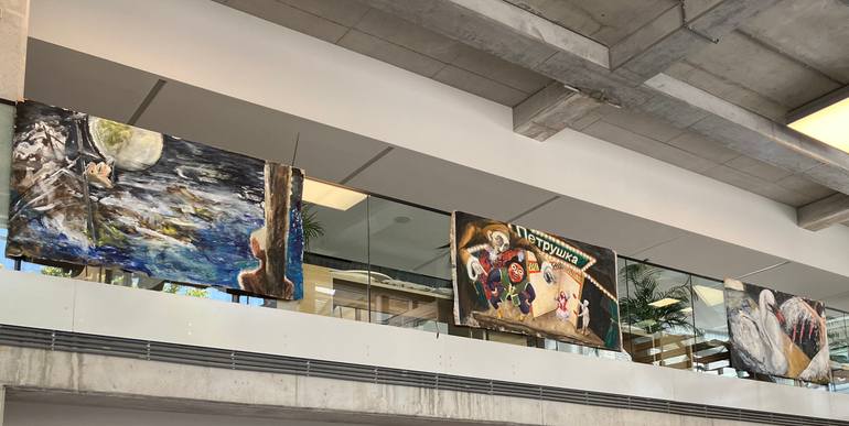 Original Street Art Performing Arts Painting by Filip Callewaert