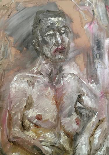 Original Figurative Nude Paintings by filip callewaert