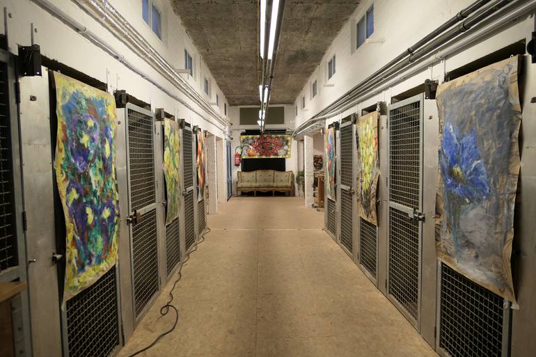 Original Figurative Performing Arts Painting by Filip Callewaert