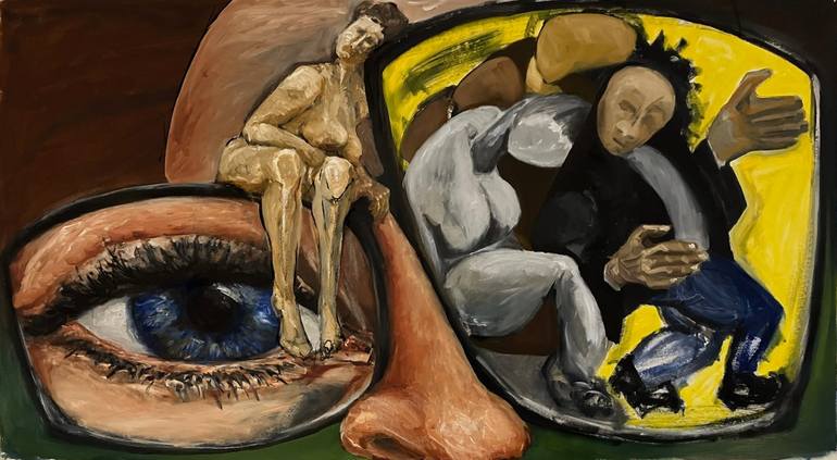 Print of Figurative Humor Paintings by Filip Callewaert