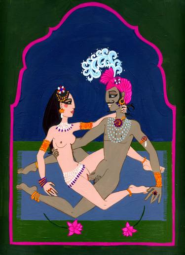Original Erotic Paintings by elise collet soravito