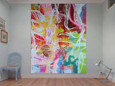 Original Abstract Paintings by Chiel Kleipool