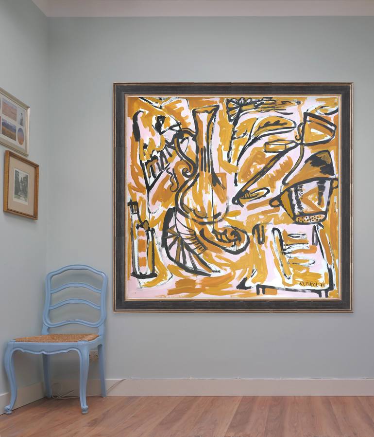 Original Expressionism Other Painting by Chiel Kleipool