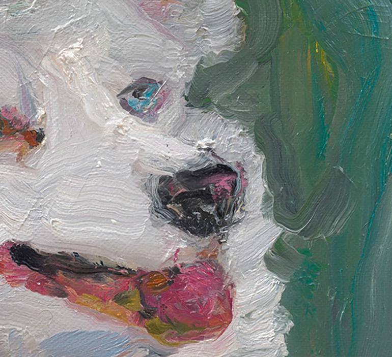 Original Expressionism Animal Painting by Jessica Alazraki