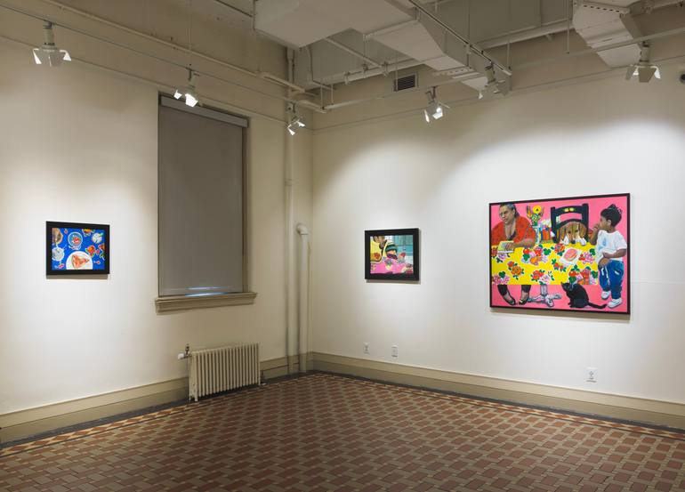 Original Figurative People Painting by Jessica Alazraki