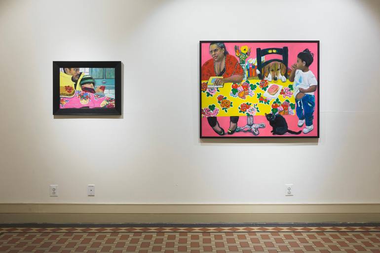 Original Figurative People Painting by Jessica Alazraki
