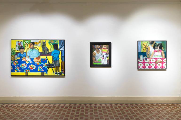 Original Figurative People Painting by Jessica Alazraki