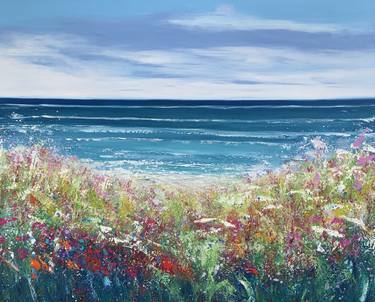 Original Expressionism Seascape Paintings by Laure Bury