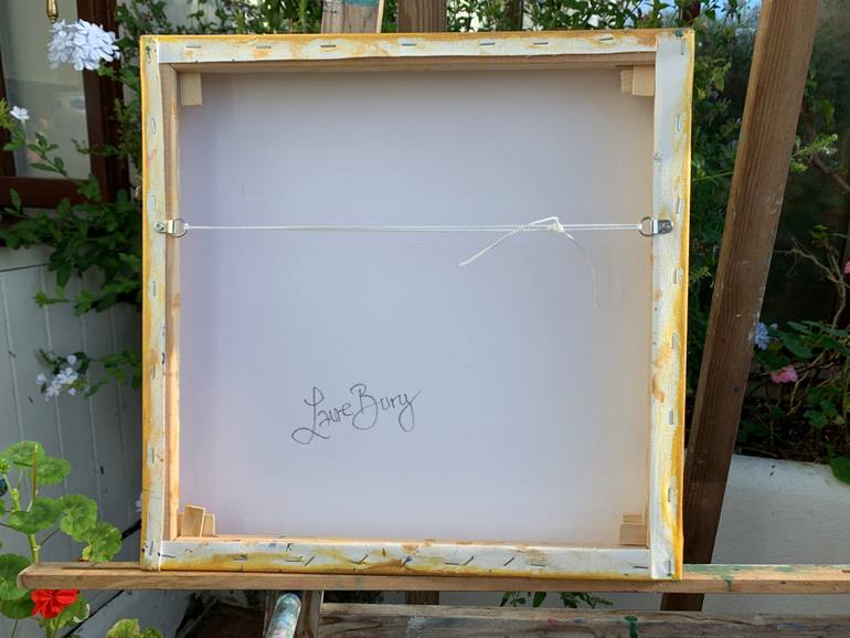 Original Abstract Expressionism Abstract Painting by Laure Bury