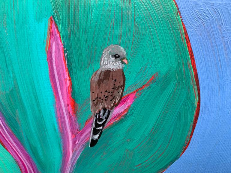 Original Abstract Expressionism Abstract Painting by Laure Bury