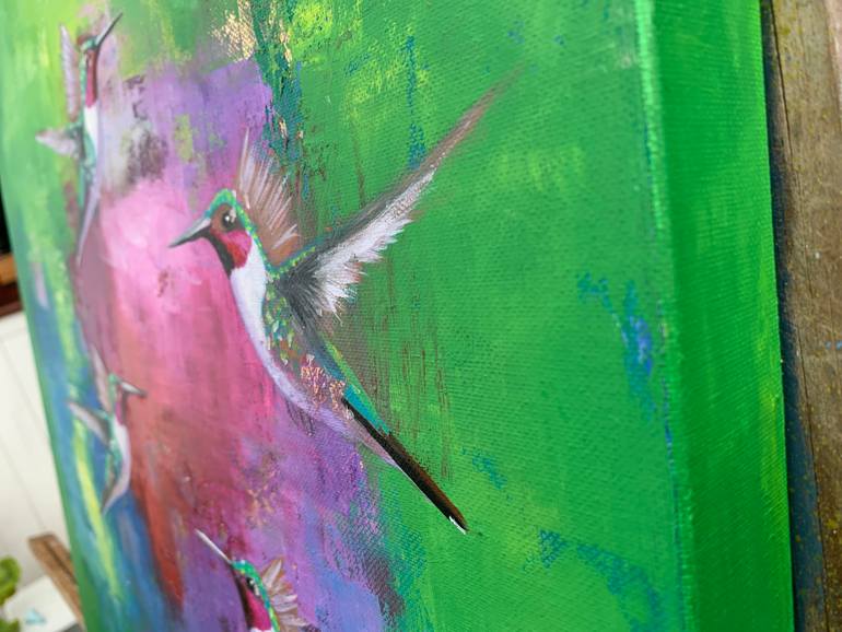 Original Contemporary Animal Painting by Laure Bury