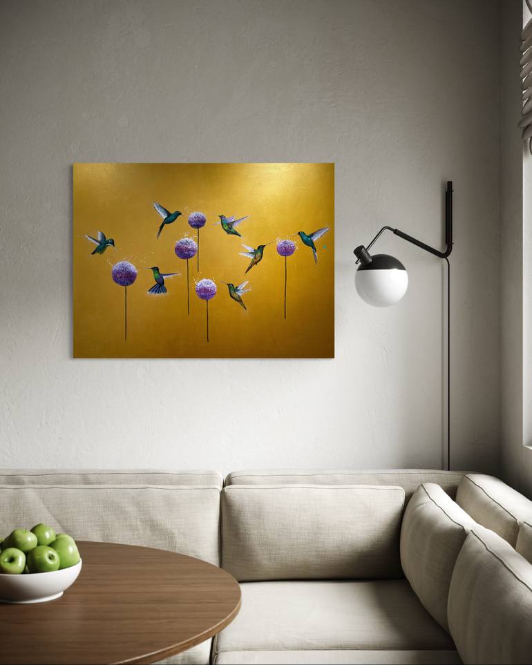 Original Contemporary Nature Painting by Laure Bury