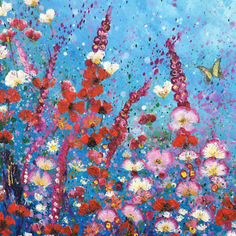 Original Impressionism Nature Painting by Laure Bury