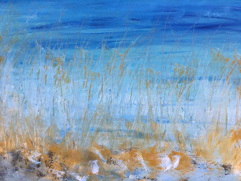 Original Beach Painting by Laure Bury
