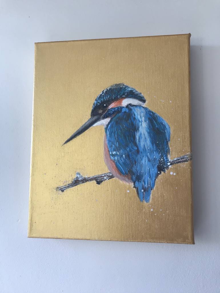 Original Fine Art Animal Painting by Laure Bury