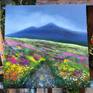 This painting is created with oil paints on a deep edge canvas with palette knives and brushes.
It is inspired by a walk on Dartmoor when the yellow gorse and pink heather are abundant
It is painted around the sides, signed on the back and ready to hang.
It is a good size for a perfect original gift to someone special
Each painting comes with a signed Certificate of Authenticity
Laure is a best seller and her artworks can be found in private collections across the world