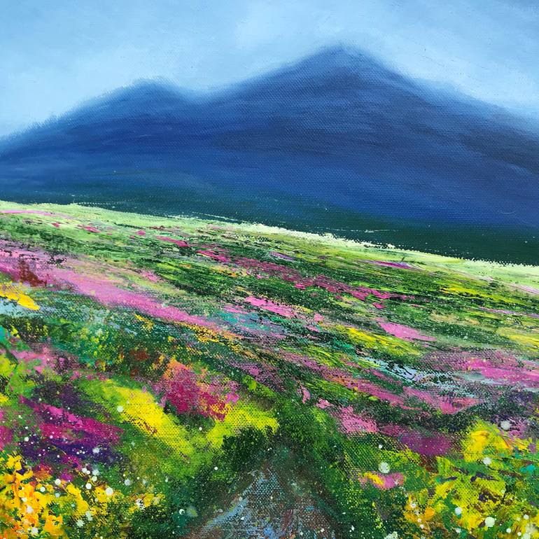 Original Impressionism Landscape Painting by Laure Bury