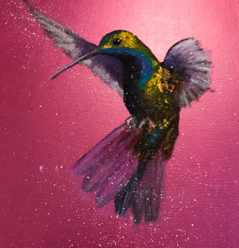 Original Impressionism Animal Painting by Laure Bury