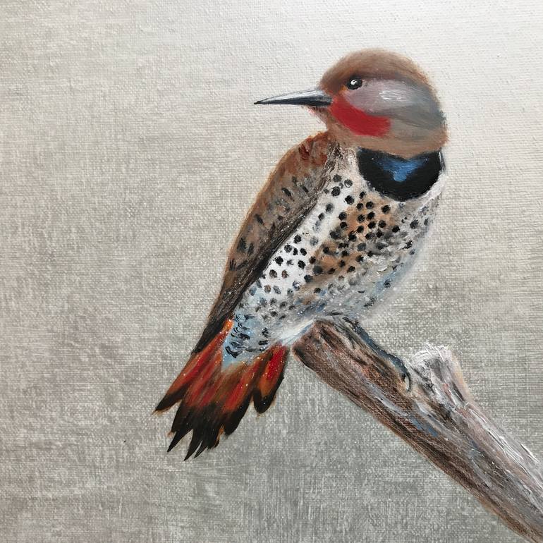 Original Impressionism Animal Painting by Laure Bury