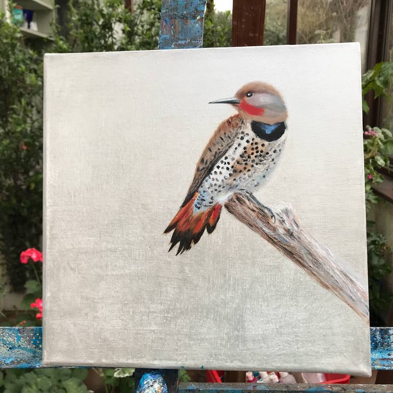 Original Impressionism Animal Painting by Laure Bury