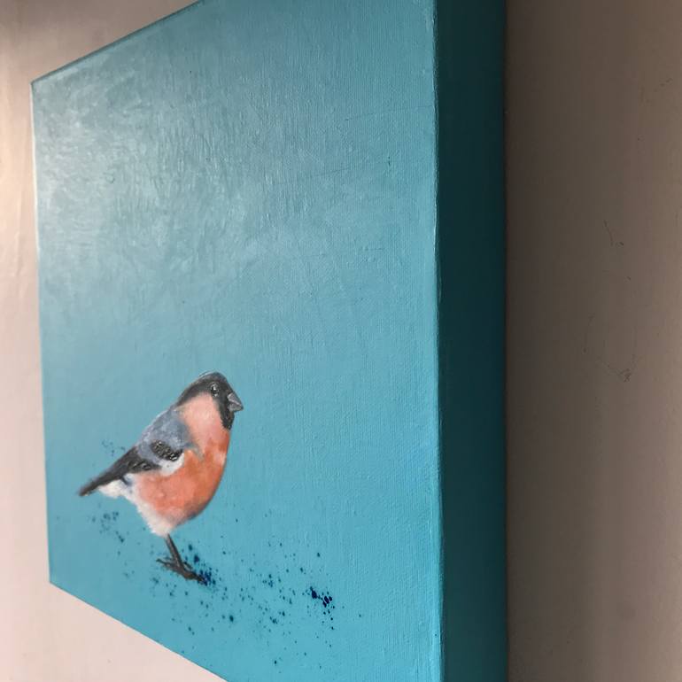 Original Impressionism Animal Painting by Laure Bury