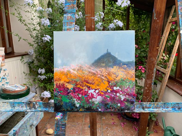 Original Impressionism Landscape Painting by Laure Bury