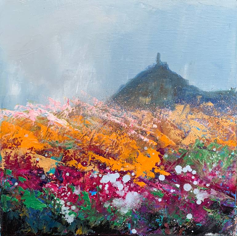 Original Impressionism Landscape Painting by Laure Bury