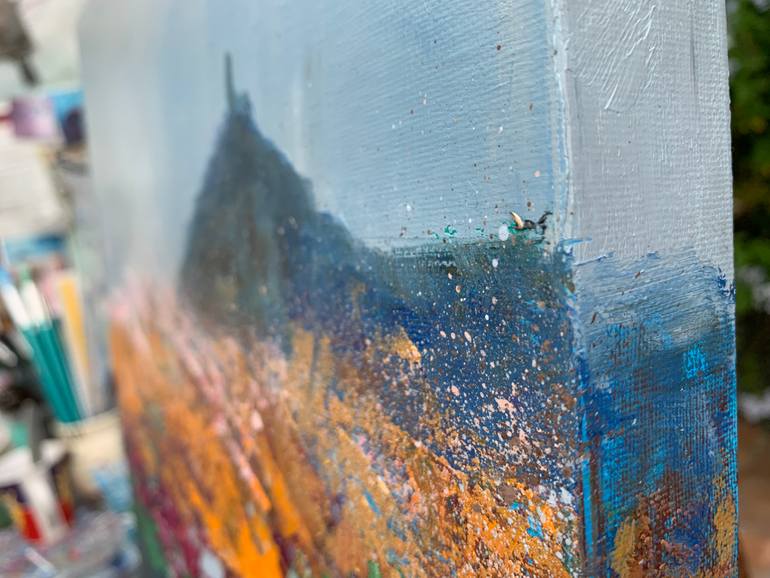 Original Impressionism Landscape Painting by Laure Bury