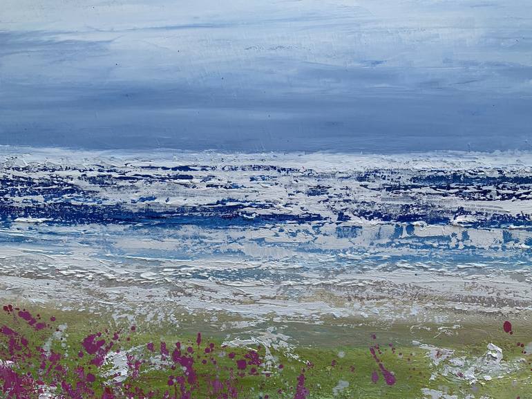 Original Fine Art Seascape Painting by Laure Bury