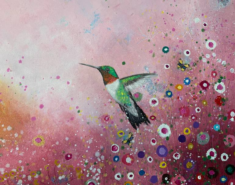 Original Expressionism Animal Painting by Laure Bury